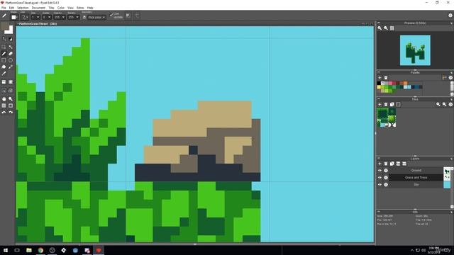 07 - Rock Tiles. STUNNING PIXEL ART TILESETS for Games