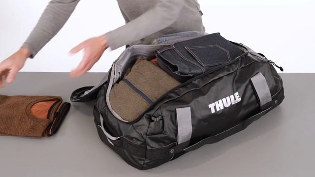 Спортивная сумка Thule Chasm Duffel Black, 40 л