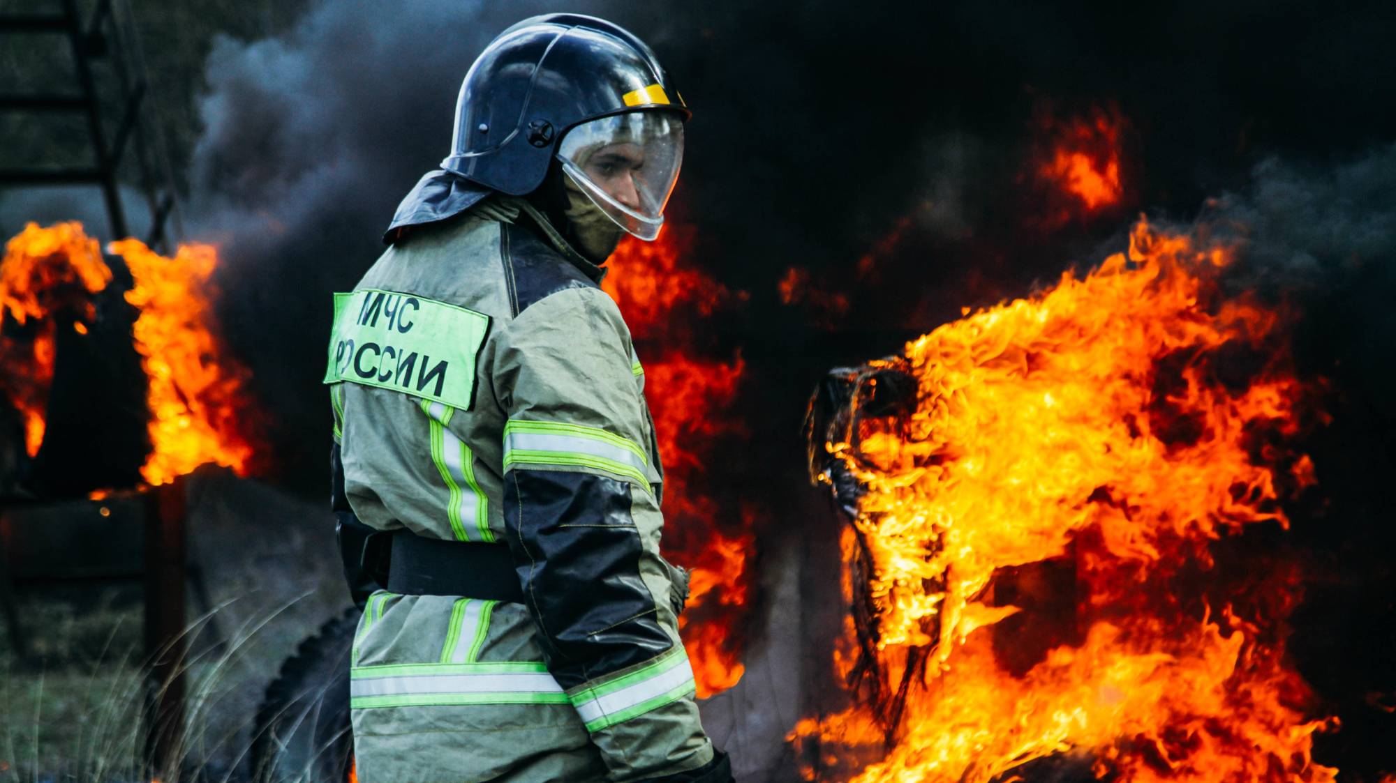 Ликвидация пожара в порту х2