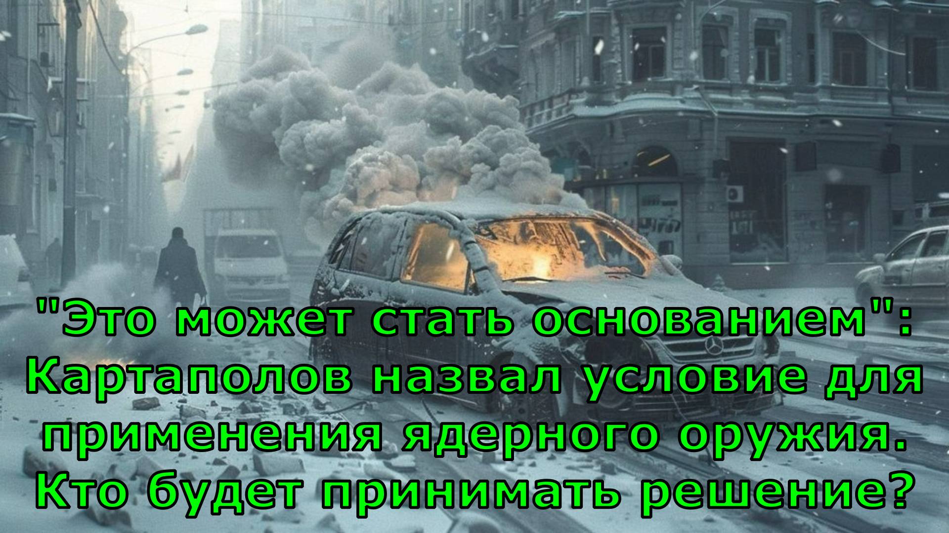 "Это может стать основанием": Картаполов назвал условие для применения ядерного оружия. Кто будет пр