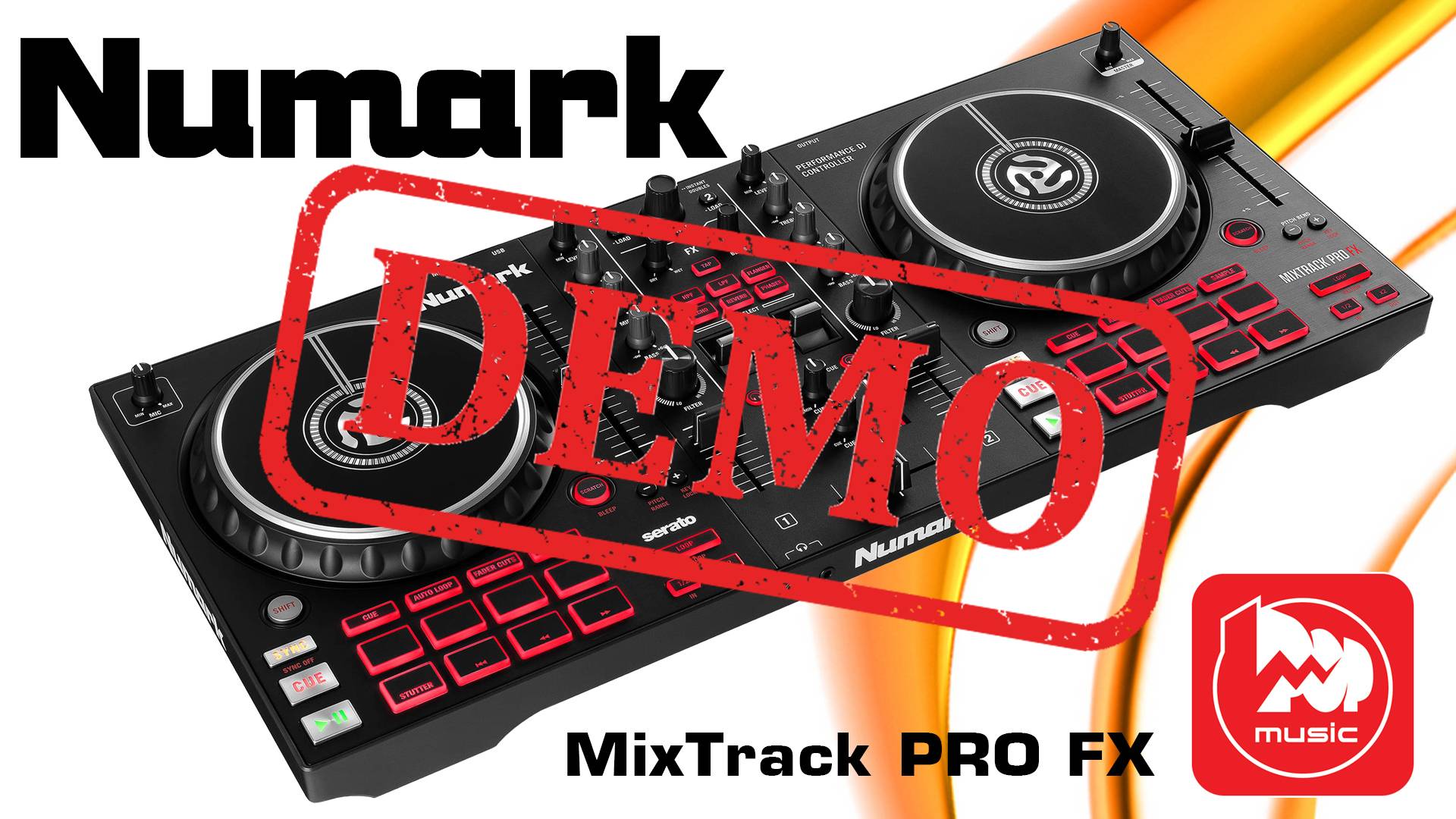 DJ-контроллер NUMARK MixTrack PRO FX - демонстрация звучания