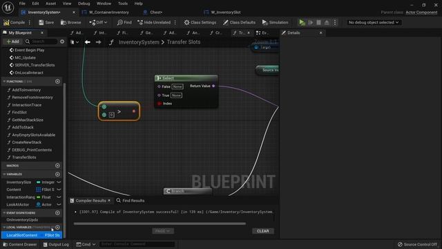 12. Container Drag. INVENTORY SYSTEM in Unreal Engine 5 by Ryan Laley