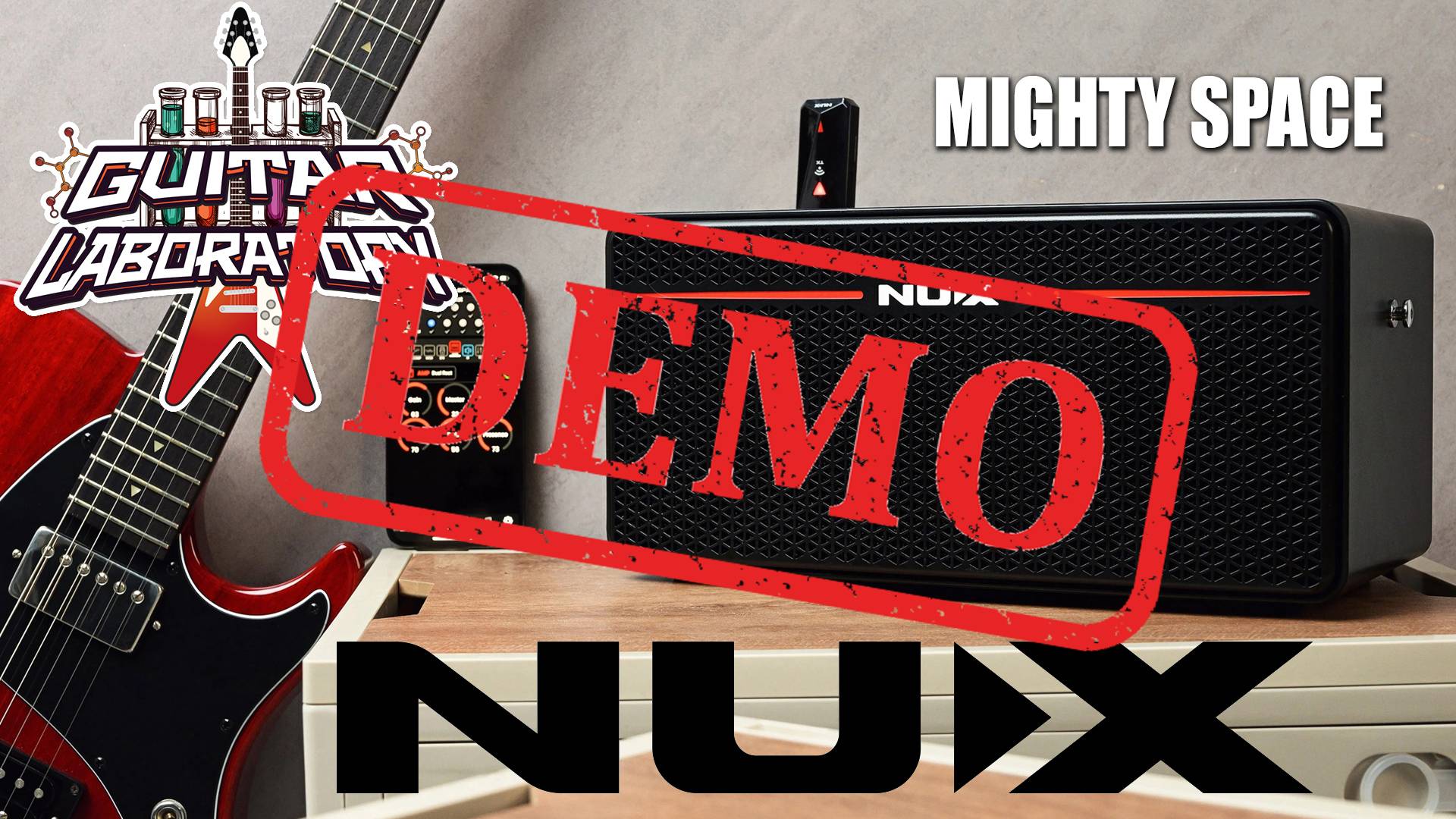 Комбоусилитель NUX Mighty-Space - демонстрация звучания