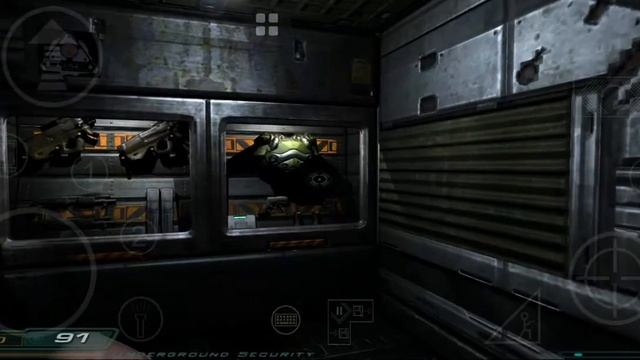 DOOM 3 - Android - (Video 1/4) - See video annotation for details. (Samsung A50)