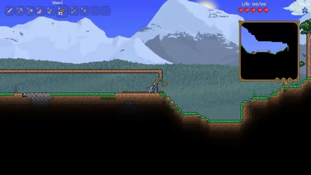 Terraria - #1 - Планы дома