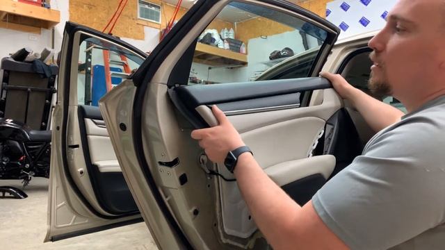 How to remove 2020 accord rear door panel