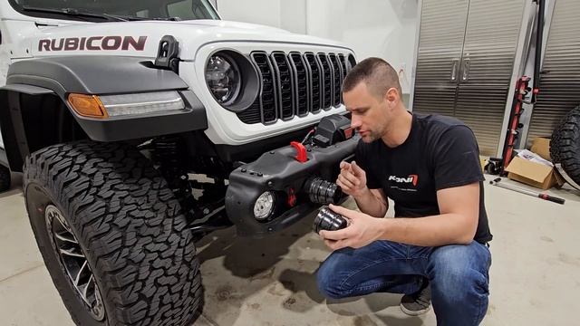 Factory WINCH Bumper FIX HOW TO 2024 Jeep Wrangler Rubicon JL