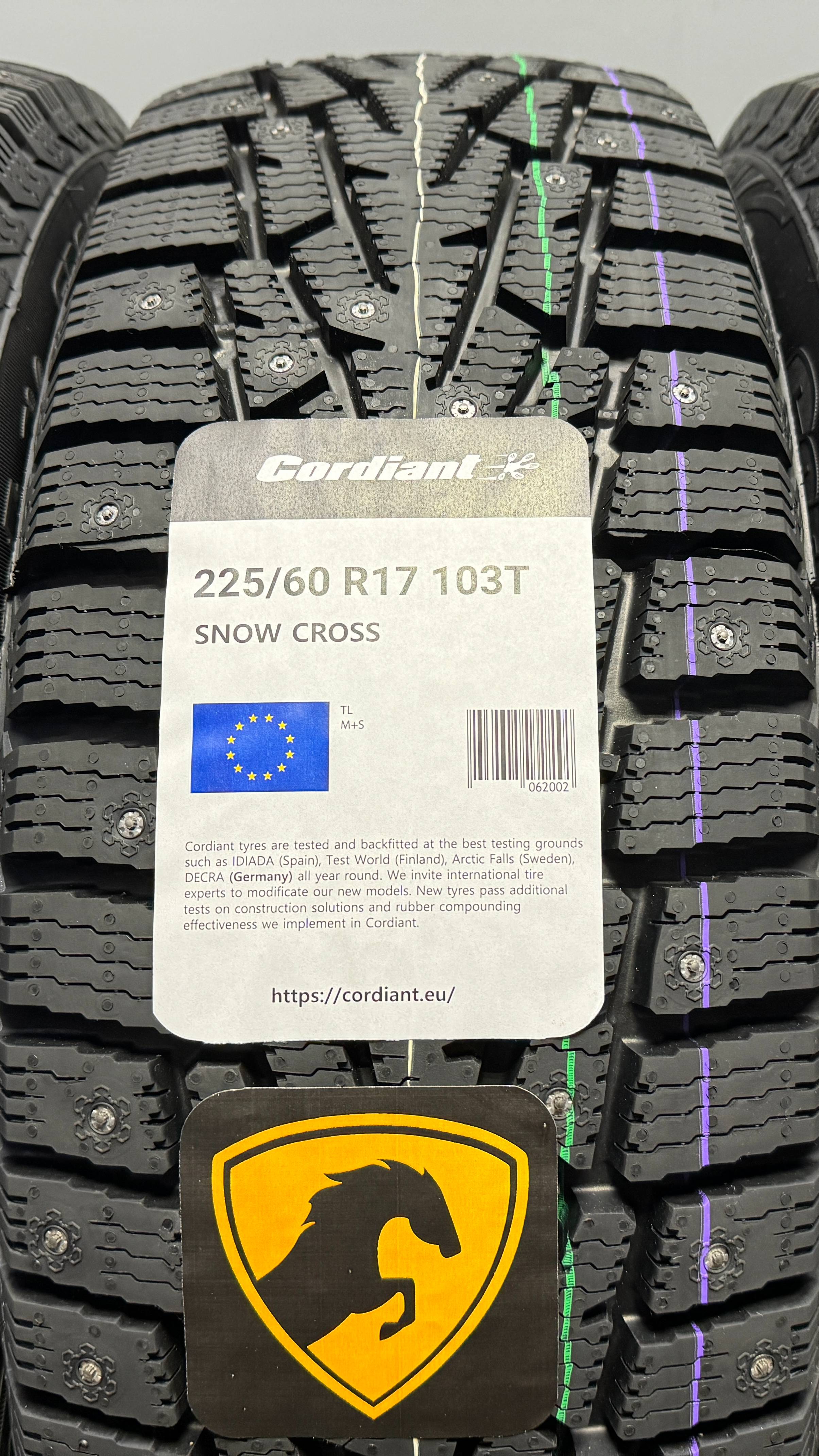 Cordiant Snow Cross 225/60 R17 103T