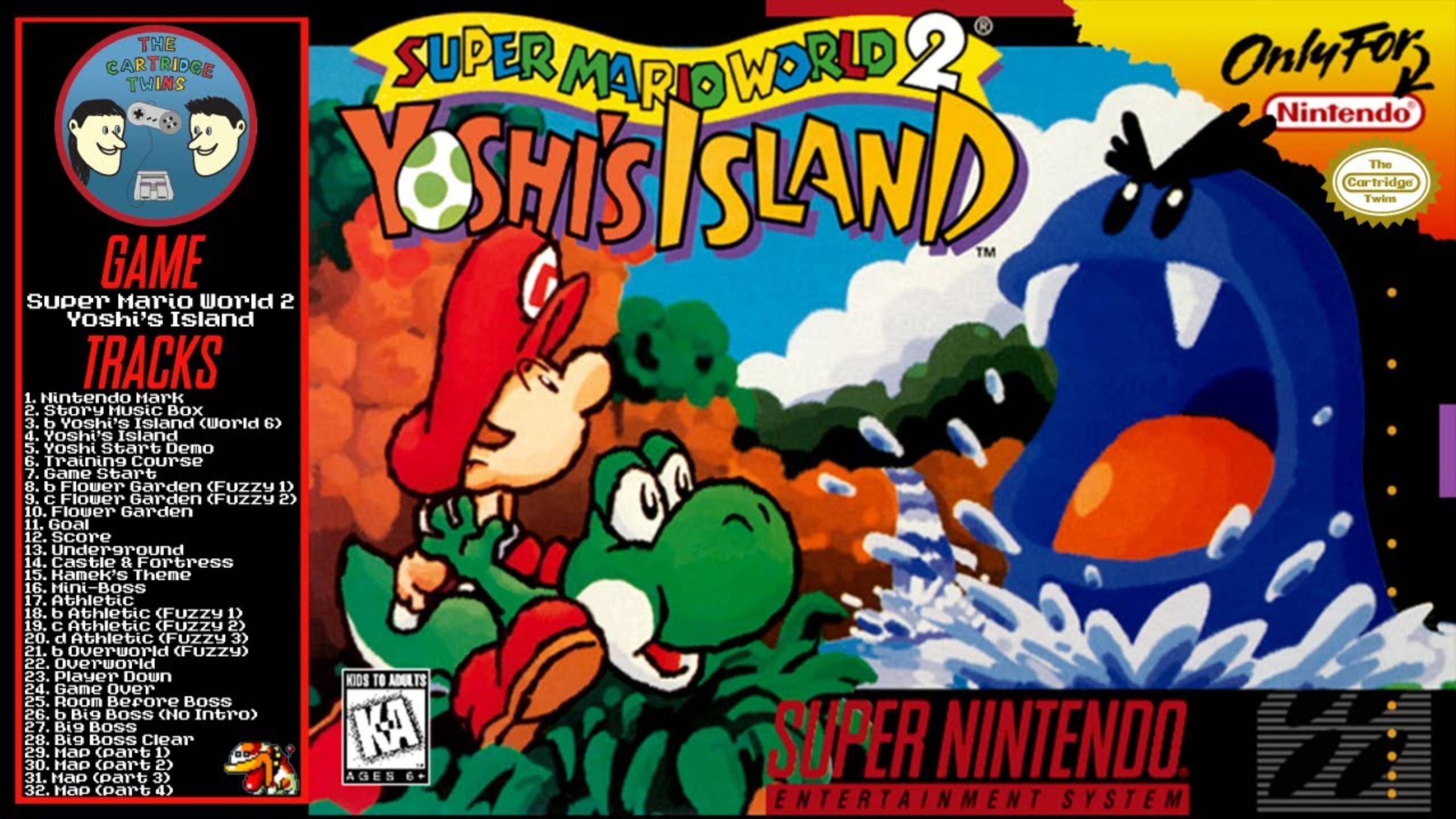 Super Mario World 2： Yoshi's Island - Full SNES OST