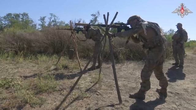 Боевая подготовка штурмовых подразделений группировки войск «Запад»