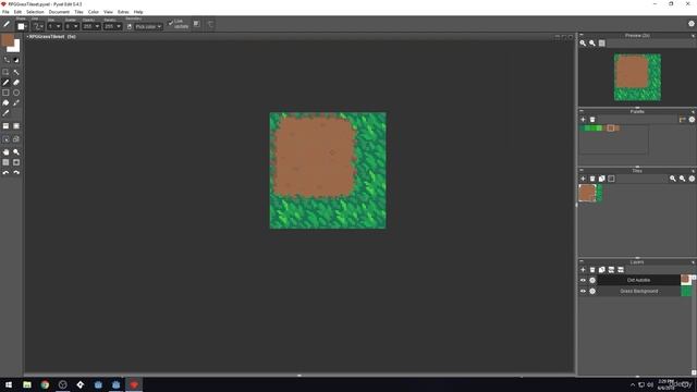 10 - Dirt Path Tileset. STUNNING PIXEL ART TILESETS for Games