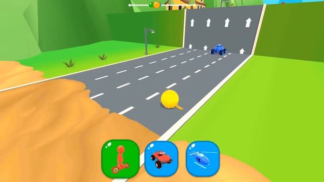 SHAPE SHIFTING 🏃♂️🚗🚲🚦All Levels Gameplay Walkthrough Android,ios max KRF7D