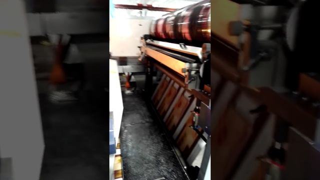 1.8meter wide inline flexo printing machine running at 120m_min