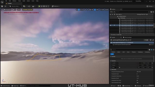 06 - Unreal Engine Viewport 1. UNREAL ENGINE 5 CINEMATIC UT HUB Course