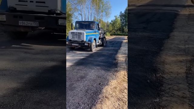 Завершающий этап строительства дорог в деревне Капорки #земельныйучасток #участок #купитьучасток