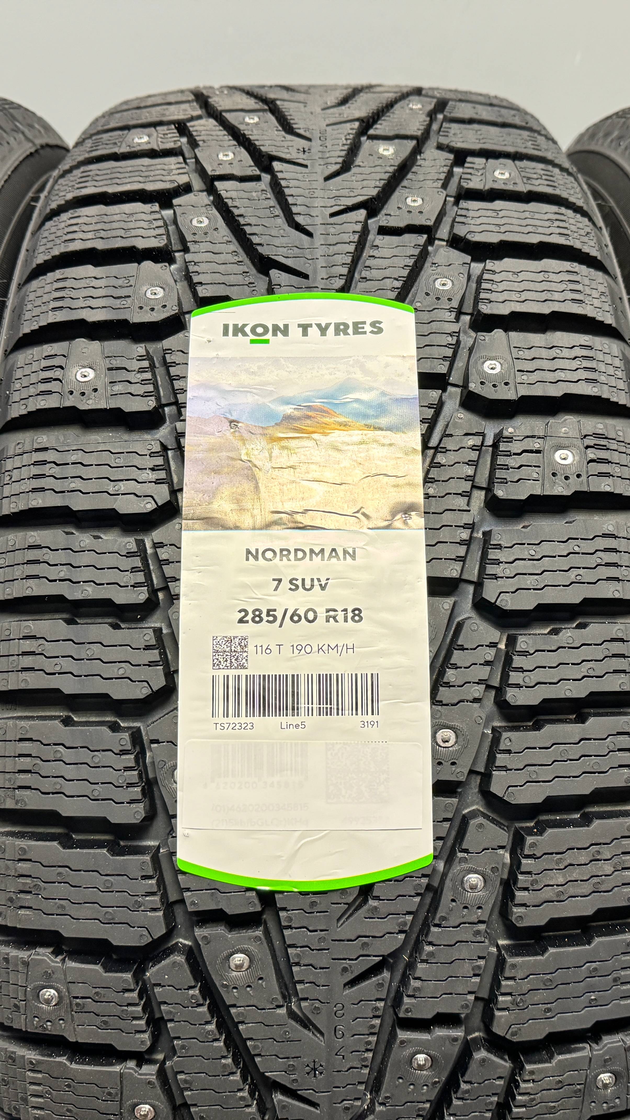 Nokian ikon Nordman 7 SUV 285/60 R18 116T