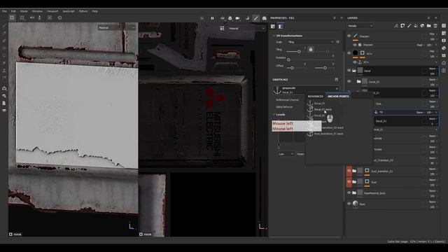 54. Air Conditioner pt8 — Body Material Decals Pt1. SUBSTANCE PAINTER MASTER Course