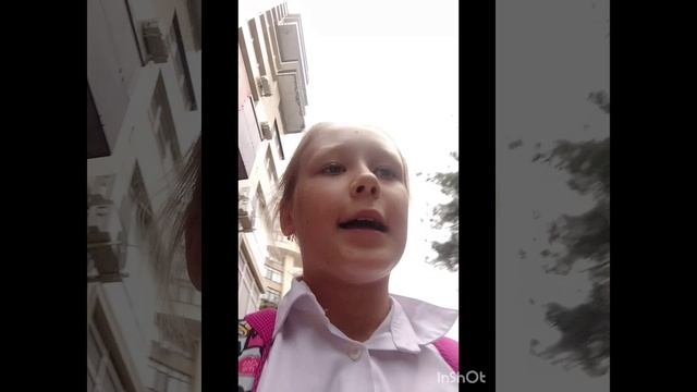 Школьный влог луника