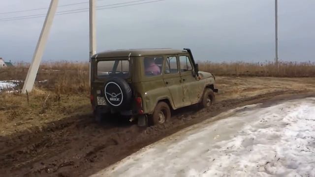 Доезд до дома весной