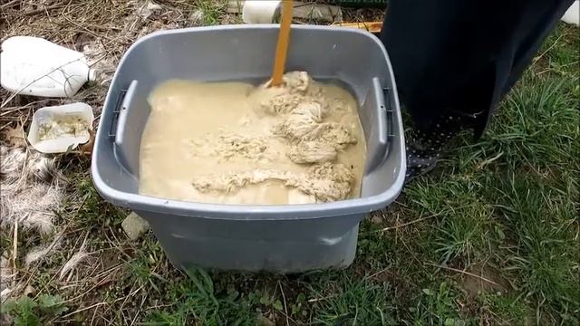 Lime Bath for Parchment, Rawhide, or Leather