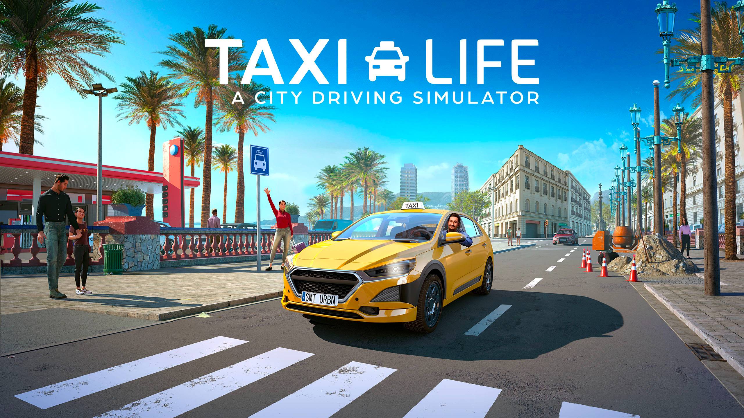 Ретрансляция по игре Taxi Life: A City Driving Simulator