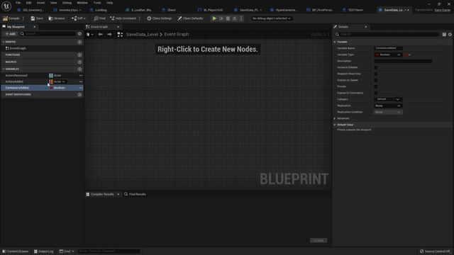 20. Saving & Loading 2. INVENTORY SYSTEM in Unreal Engine 5 by Ryan Laley