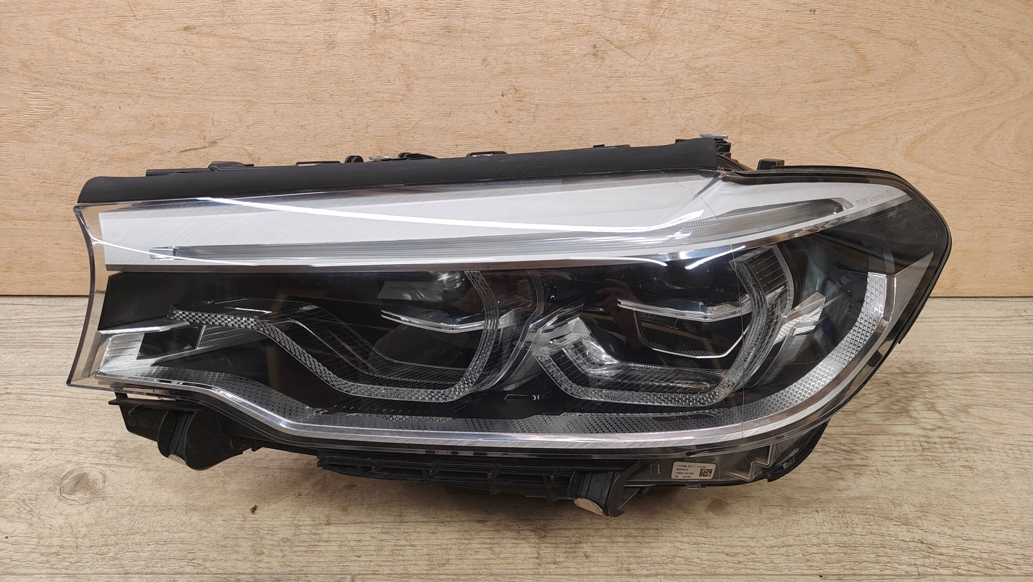 Фара левая для BMW G30 G31 5-Series 2016 2017 2018 2019 2020 год выпуска Adaptive LED