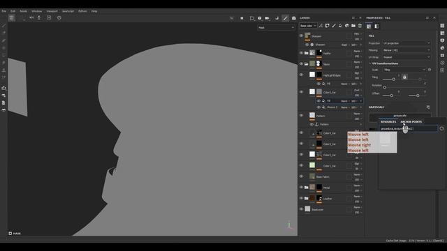 28. Military Hat pt5 — Fabric. SUBSTANCE PAINTER MASTER Course