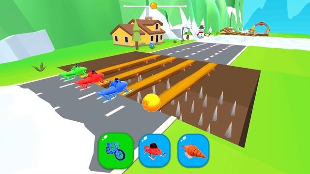 SHAPE SHIFTING 🏃♂️🚗🚲🚦All Levels Gameplay Walkthrough Android,ios max K8HKJ