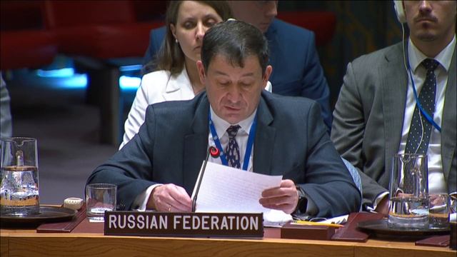 Statement by First DPR Dmitry Polyanskiy at UNSC Open Debate on Leadership for Peace