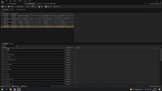 BUILDING SYSTEM GENERATING SNAP POINT DATA in Unreal Engine 5 by Michael Pattison