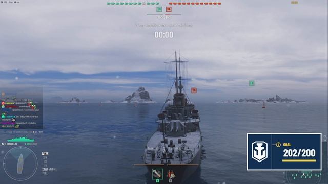 World of Warships #5 - Fizyka, Kolonko, Nauka i Technika