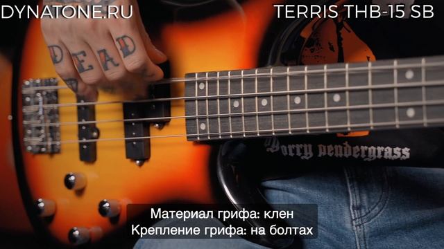 Обзор бас-гитары TERRIS THB-15 SB