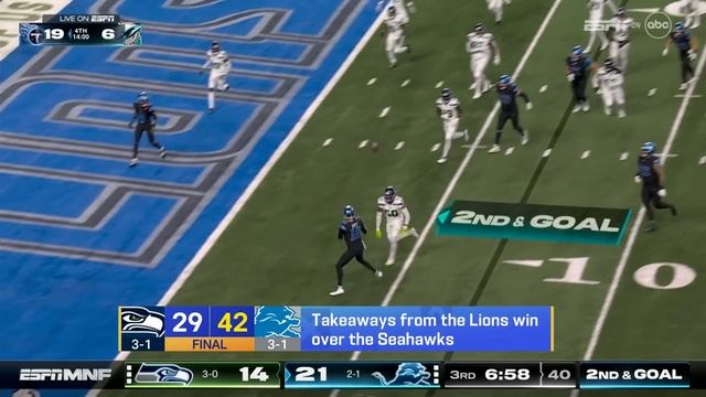 Takeaways from Lions Week 4 'MNF' win vs. Seahawks | 'GMFB'