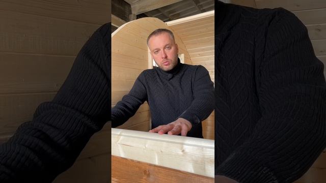 Производство бань-бочек в Коряжме