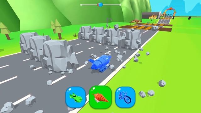 SHAPE SHIFTING 🏃♂️🚗🚲🚦All Levels Gameplay Walkthrough Android,ios max L4DYT