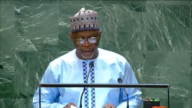 NIGER: INTERVENTION de son MINISTRE des AFFAIRES ÉTRANGÈRES à la 79ème SESSION des NATIONS UNIES