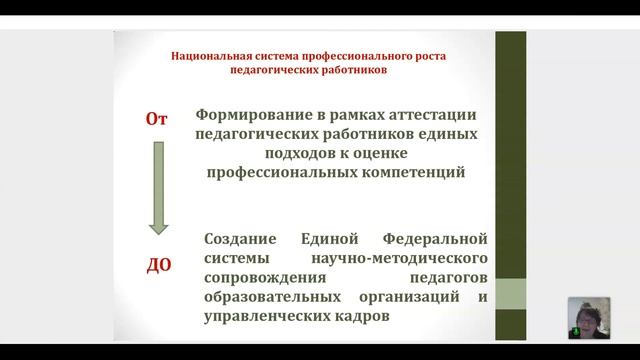 5.4 Задачи НСУР. Перспективы профессионального роста педагогических работников