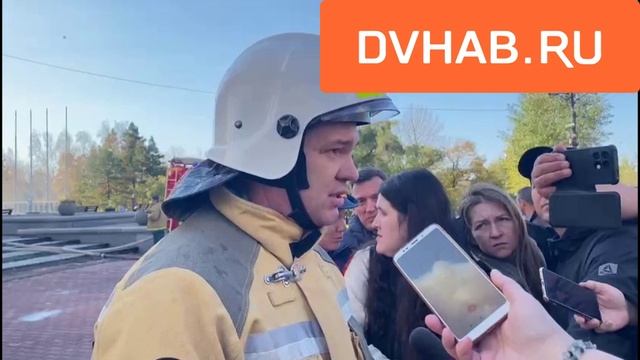 Пожарные службы комментируют ситуацию в Музыкальном театре