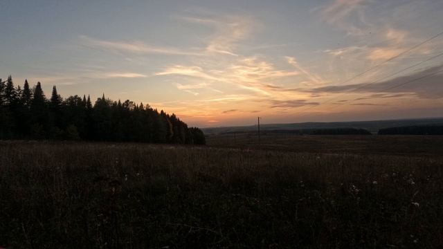 Таймлапс закат