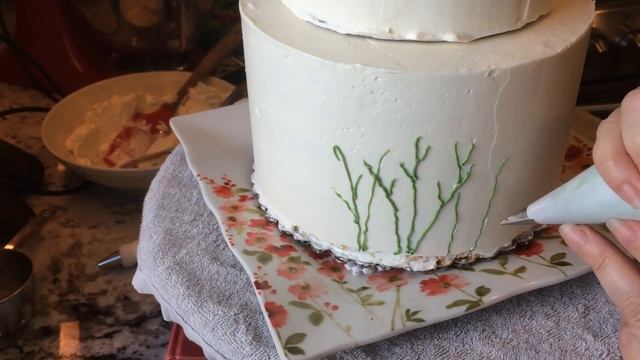 Summer Wedding Cakes - Buttercream Techniques For Cakes