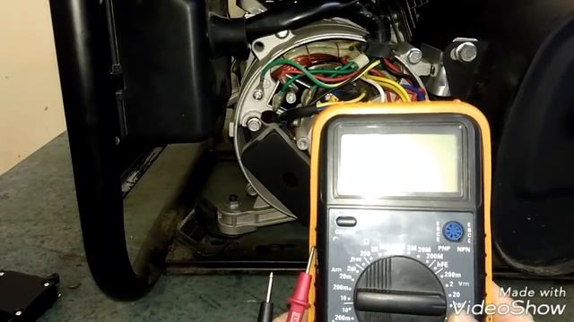 Бензогенератор 2.2 кВт, как работает АVRAutomatic volt regulator in the gasoline generator