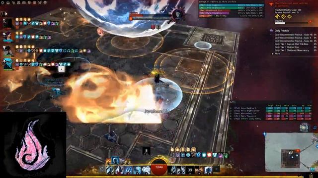 GW2: T4 Shattered Observatory - Heal/Boon Sc+Wh Tempest