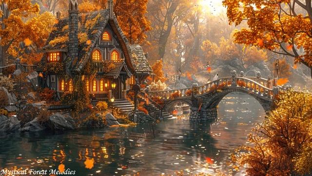 Beautiful Celtic Music -Relaxing Fantasy Music For Relaxation In Autumn,Stress Relief,Peaceful Music