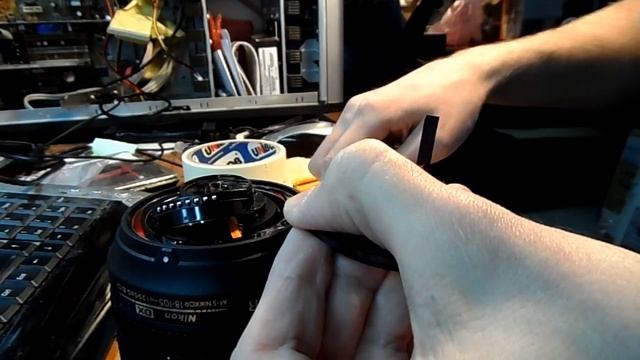 Как заменить сломанный байонет объектива Nikon 18-105 mm (18-55 mm) (How to replace the bayonet)