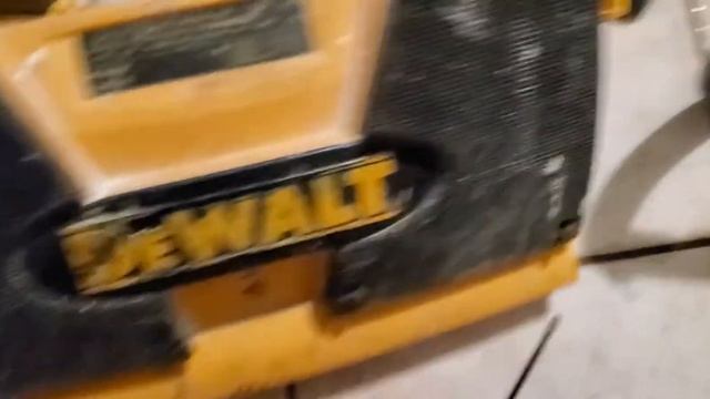 Inside a Dewalt Radio and Charger