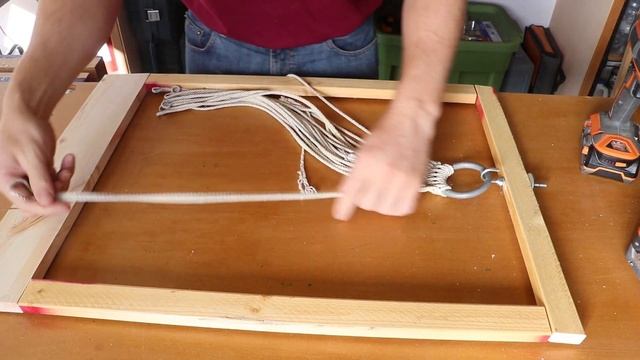 🛠️ Sailors Clew for Canvas Hammock - frame build // simple DIY