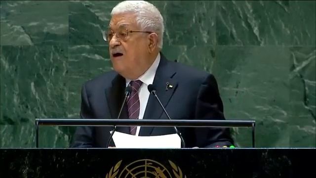 PALESTINE: ALLOCUTION du PRÉSIDENT MAHMOUD ABBAS à la 79è SESSION des NATIONS UNIES