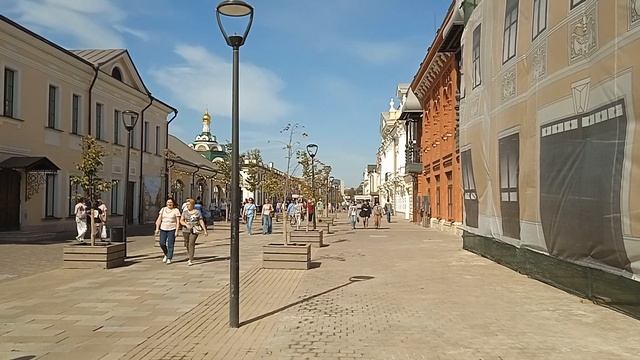 Тула. Пешеходная улица Металлистов. Видео 1 14.09.2024
