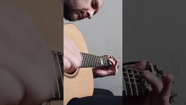 Фрагмент пьесы для гитары - Guitar piece fragment